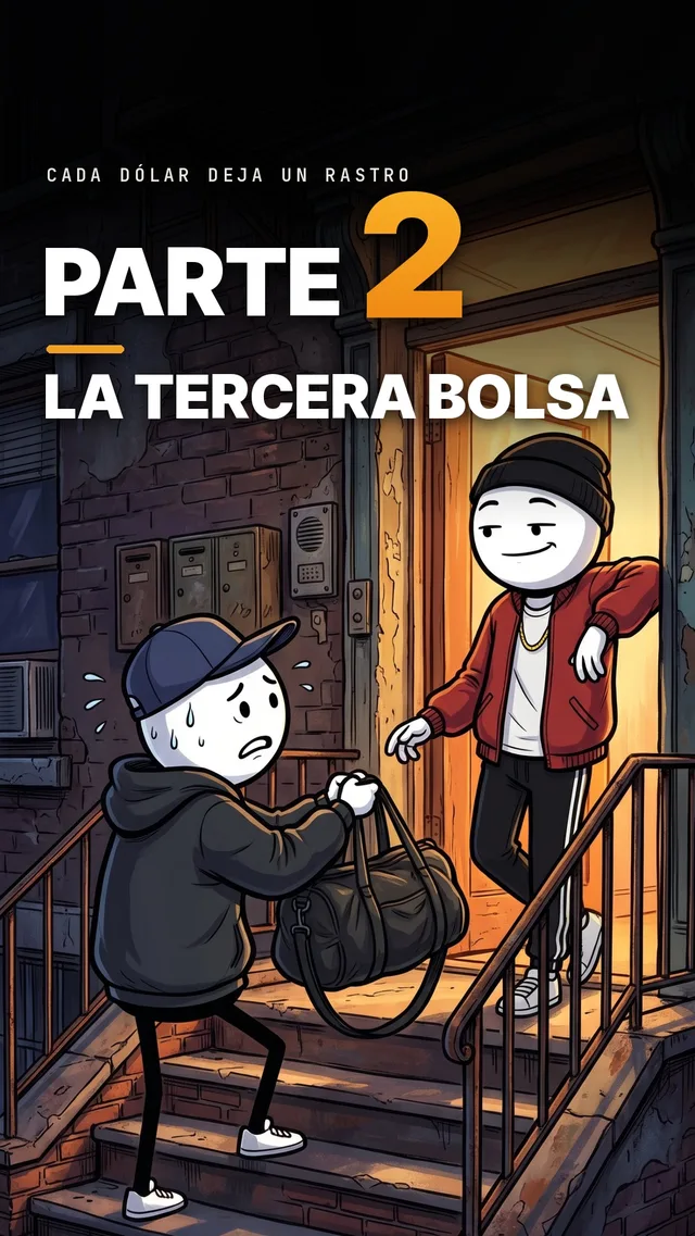 Portada de la Parte 2: La tercera bolsa